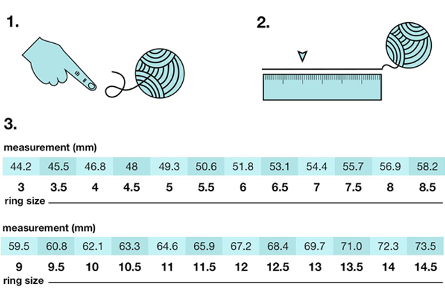 Mitt Sluipmoordenaar de studie How to Measure Ring Size | Ring Size Calculator 2023
