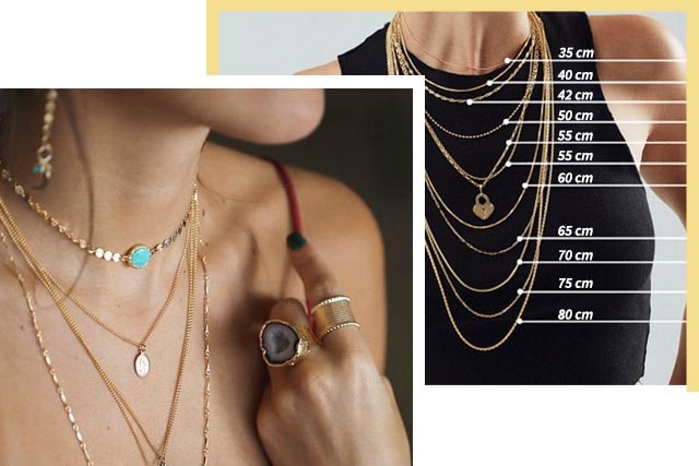 Necklace Length Chart: How To Find Your Necklace Lengths – Rellery