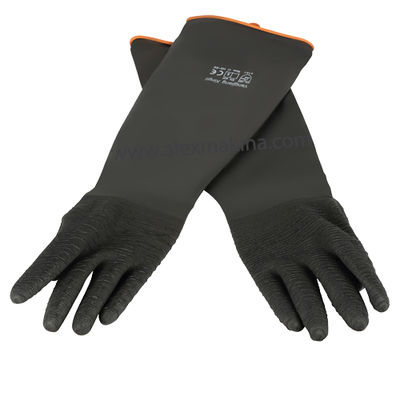 Acid and Sand Glove Black Skidproof Tall