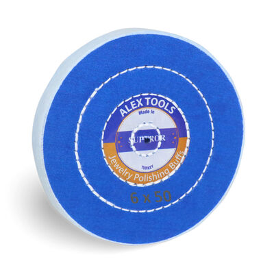 Alex Tools Blue Polishing Buff 6x50