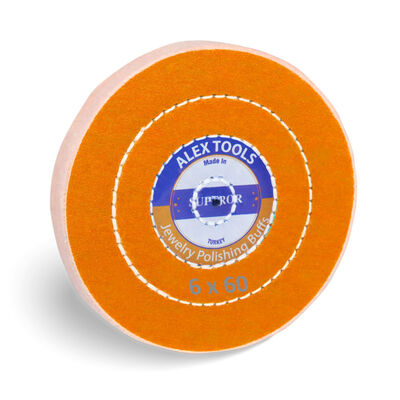 Alex Tools Orange Polishing Buff 6 x 60