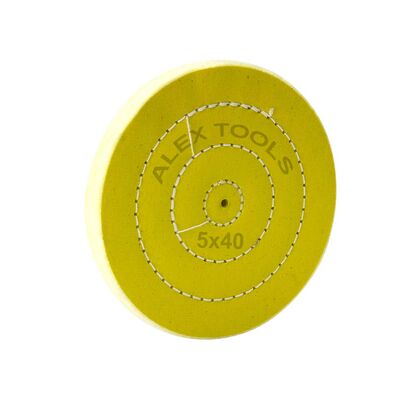 Alex Tools Yellow Polishing Buff 5 x 40