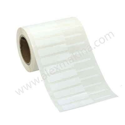 Barcode Label White White 10 x 72 mm (1000)