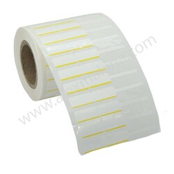  - Barcode Label Yellow 10 x 72 mm (1000)
