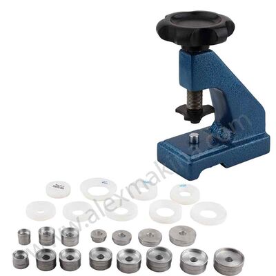 Benchtop 15 Aluminum Die Watch Closing Press Set