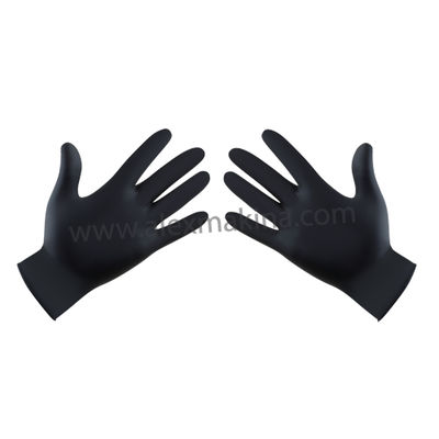 Black Nitril Gloves
