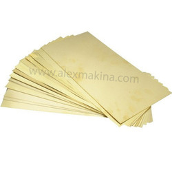  - Brass Sheet 10 x 20 cm