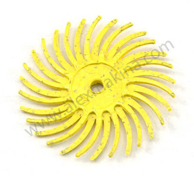 Bristle Disk Sarı 19 mm (80)