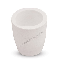 - Ceramic Crucible No:3  - Ceramic Crucible No:3