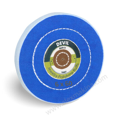 Devil Blue Polishing Buff 6x60