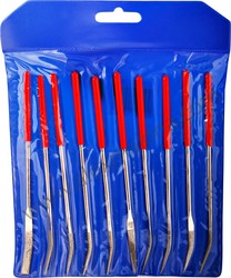 - Diamond Files Set Of 10 Curved  - Diamond Files Set Of 10 Curved