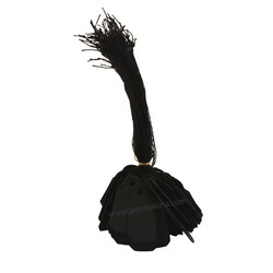  - Drawstring Label Black 10 x 15 mm (80 Pcs)