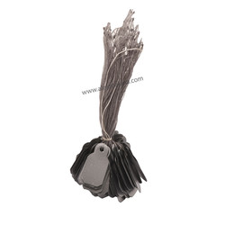  - Drawstring Label Silver 10 x 15 mm (80 Pcs)