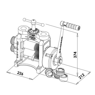 Durston Agile Elite Pembe Silindir Kombine 140 mm
