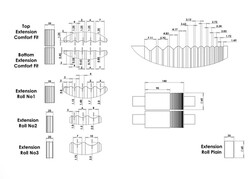 Durston Agile Elite Rolling Mill Combine 140 mm - Thumbnail