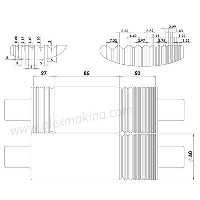 Durston Agile Silindir Kombine 165 mm