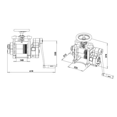 Durston Lucinda Rolling Mill 130 mm