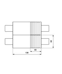 Durston Tekli Motorlu Silindir 130 mm - Thumbnail