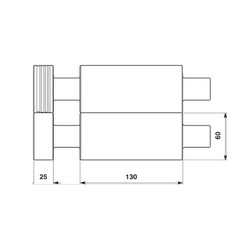 Durston TUI Double Side Powered Rolling Mill 130 mm - Thumbnail