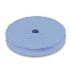 Eve - Eve Rubber Wheel Blue 15 x 100 mm Eve - Eve Rubber Wheel Blue 15 x 100 mm