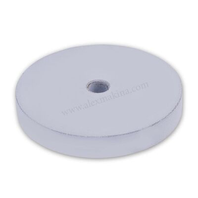 Eve Rubber Wheel White 15 x 100 mm