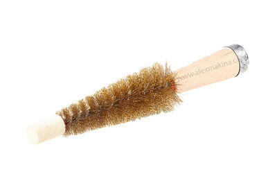 Finger Brush Yellow Brass