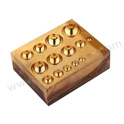  - Flat Dapping Block Bronze