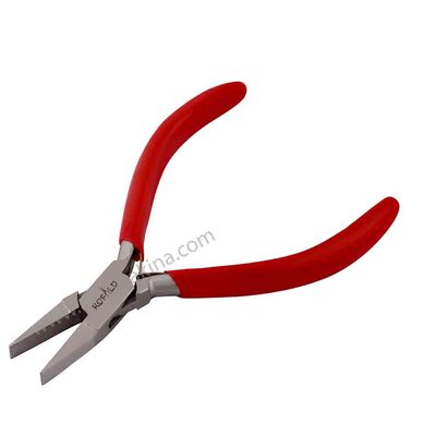 Flat Nose Plier 130 mm Non Serrated With Spring