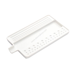  - Gemstone Perforated Tray Large White