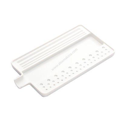 Gemstone Perforated Tray Large White