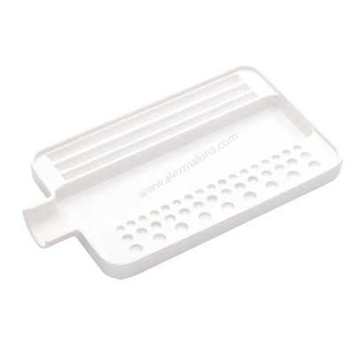 Gemstone Perforated Tray Small White