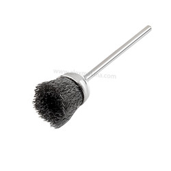 Heluk - Heluk Mandrenli Şemsiye Beyaz Tel Fırça 12 mm Heluk - Heluk Mandrenli Şemsiye Beyaz Tel Fırça 12 mm