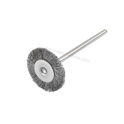 Heluk - Heluk Mandrenli Yuvarlak Beyaz Tel Fırça 19 mm Heluk - Heluk Mandrenli Yuvarlak Beyaz Tel Fırça 19 mm