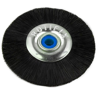 Heluk Metal Centre Black Brush - Blue Center 