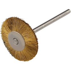 ROFALD - Heluk Mounted Round Flat Yellow Brass 22 mm