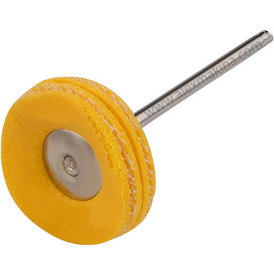 Heluk Mounted Yellow Leather 22 mm