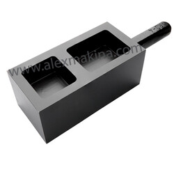 - Ingot Mould Double Side 18 x 7,5 cm  - Ingot Mould Double Side 18 x 7,5 cm