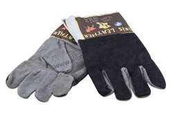 - Leather Wire Drawing Gloves  - Leather Wire Drawing Gloves