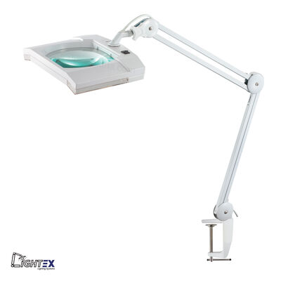 Lightex Rectangular Magnifier Lamp
