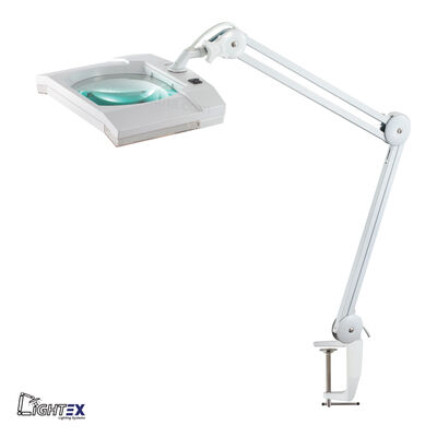 Lightex Rectangular Magnifier Lamp