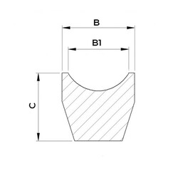 Magnesite Cupel 8c - Thumbnail