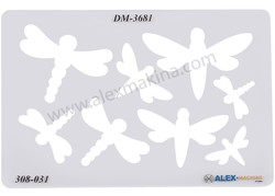  - Metal Clay Template Butterfly 3