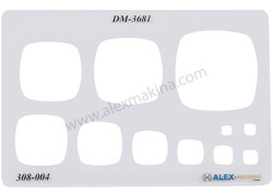 - Metal Clay Template Cushion  - Metal Clay Template Cushion