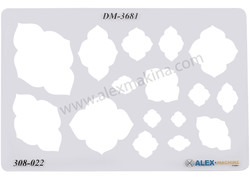  - Metal Clay Template Mehadi Frames