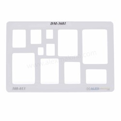 - Metal Clay Template Ractangles  - Metal Clay Template Ractangles