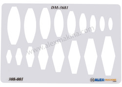 - Metal Clay Template Shapes 1  - Metal Clay Template Shapes 1