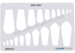 - Metal Clay Template Tongues  - Metal Clay Template Tongues