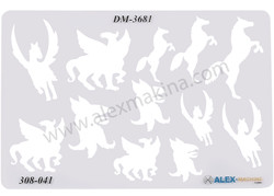  - Metal Clay Template Warners