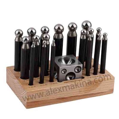 Mini Dapping Punch Set of 18