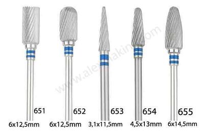 Mustar Carbide Bur Cross Cut Standart